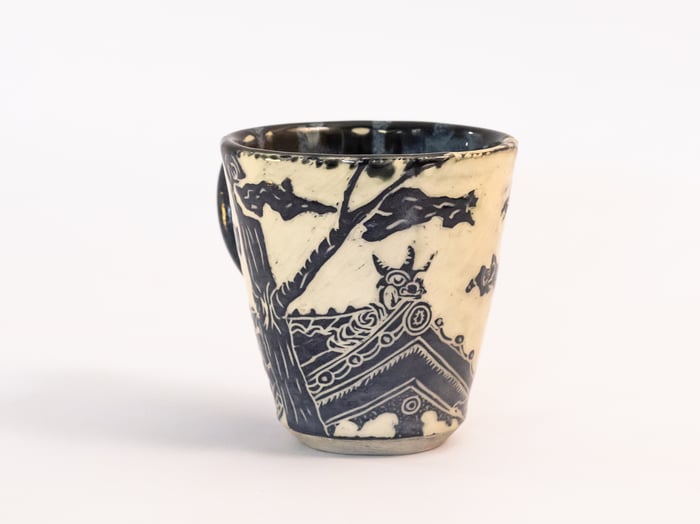 SOLD OUT - Japanese Temple Mug image